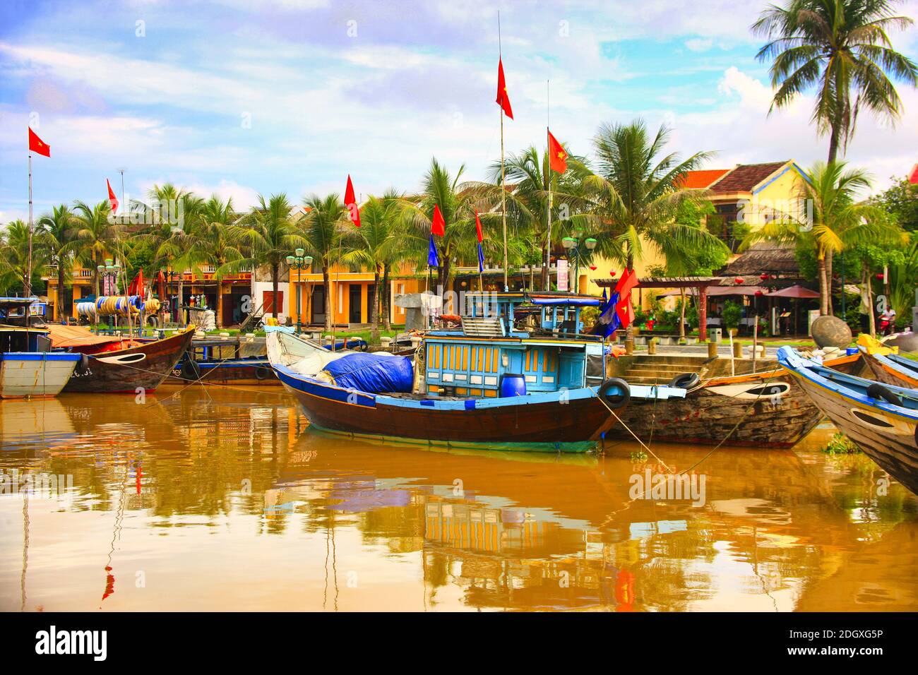 Città di Hoi An in Vietnam, Asia Foto Stock
