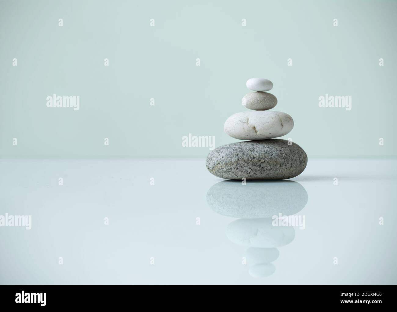Bilancia Stonetower Zen Foto Stock