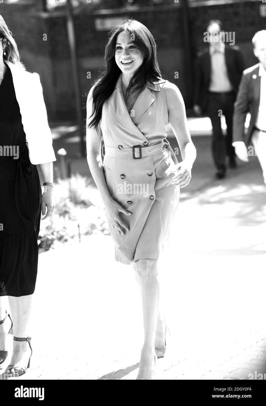 La Duchessa del Sussex partecipa a una tavola rotonda con l'Associazione delle Università del Commonwealth ACU per discutere le sfide delle donne che accedono all'istruzione superiore, l'Università di Johannesburg, Sudafrica. Il credito fotografico dovrebbe essere: Doug Peters/EMPICS Foto Stock