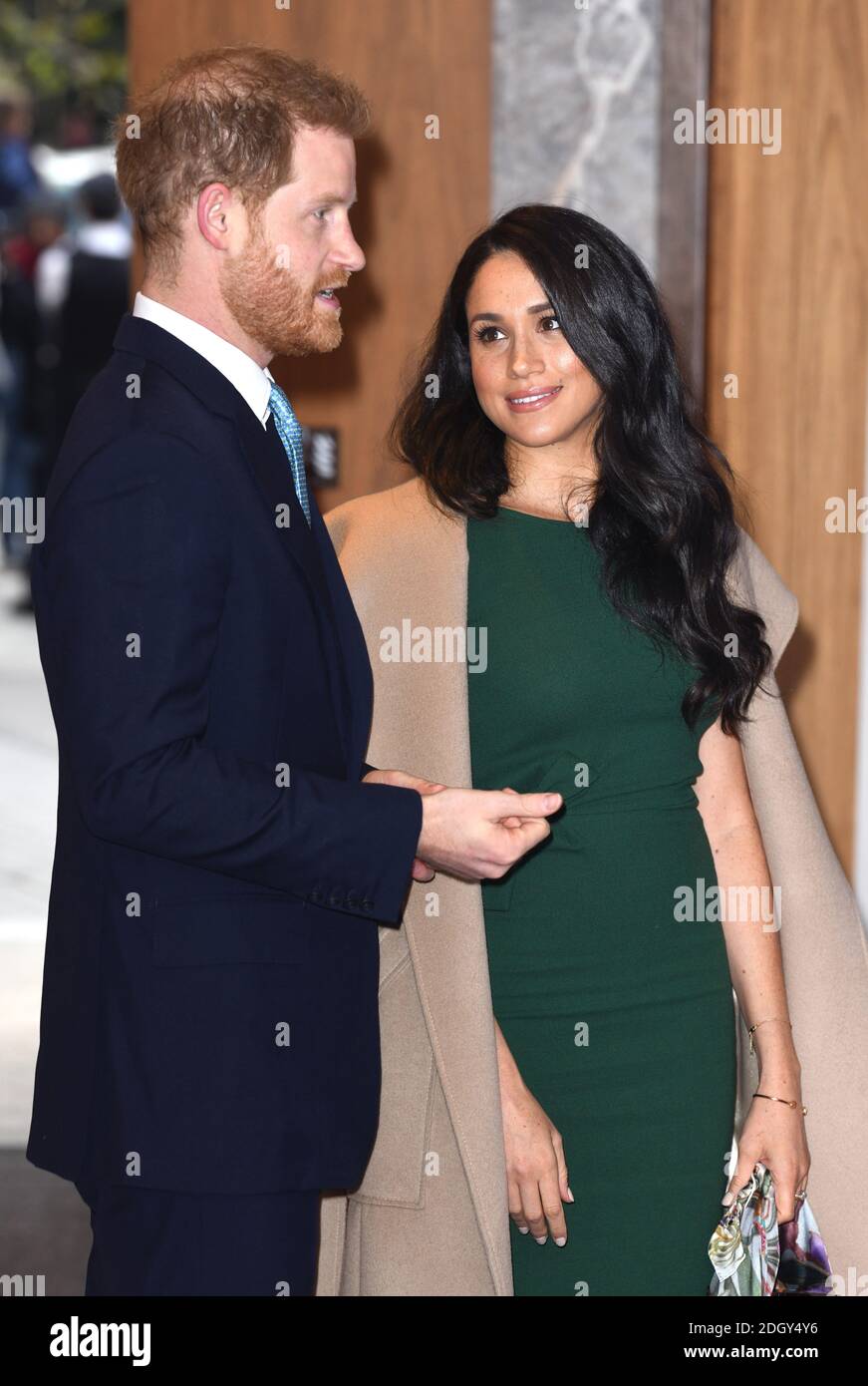 Il Duca e la Duchessa del Sussex frequentano l'annuale WellChild Awards al Royal Lancaster Hotel di Londra. Il credito fotografico dovrebbe essere: Doug Peters/EMPICS Foto Stock