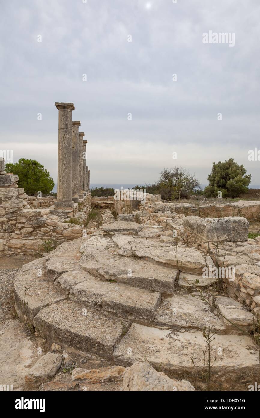 Santuario di Apollo Hylates vicino Kourion, Cipro Foto Stock