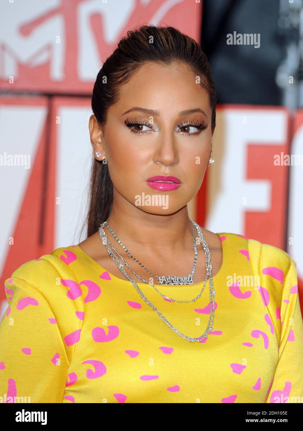 Adrienne Bailon arriva al MTV Video Music Awards 2009, radio City, New York City. Foto Stock