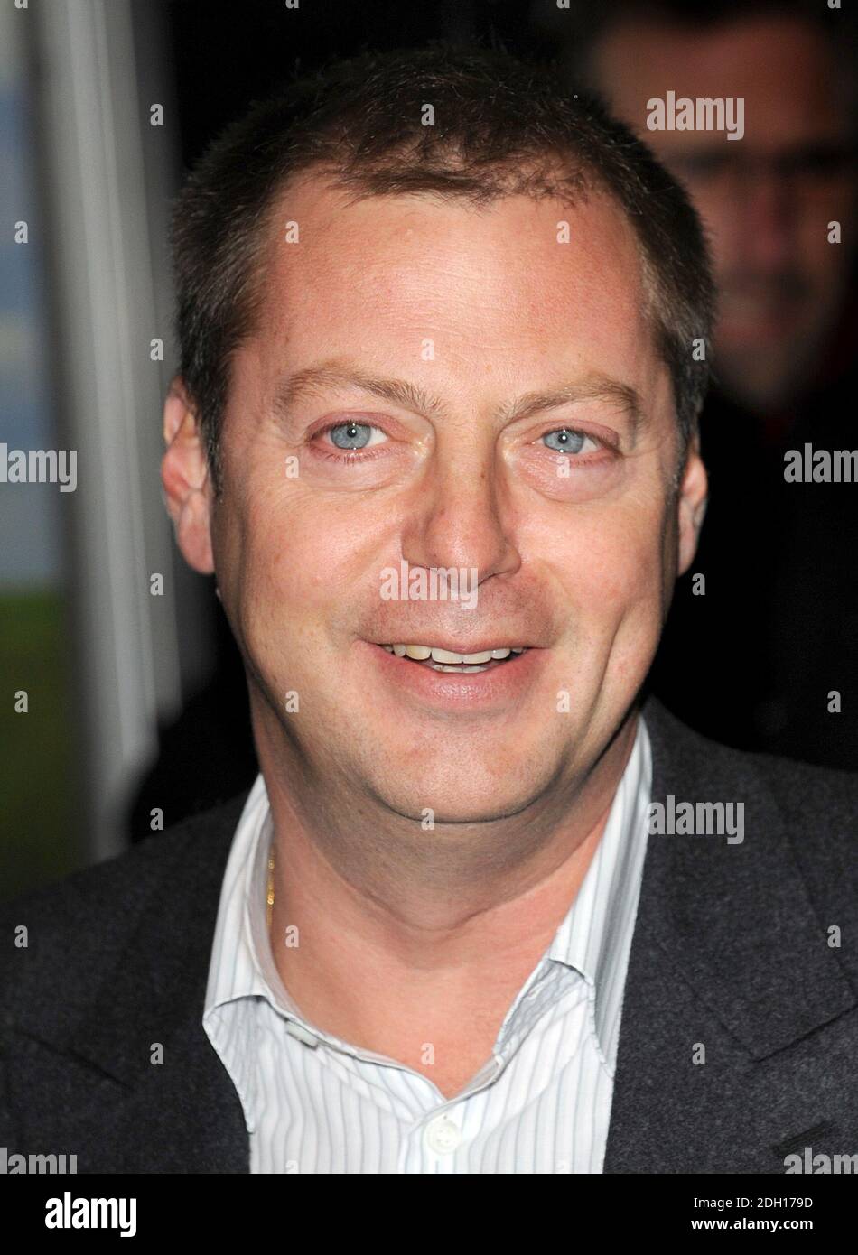 Matthew Freud alla prima britannica di Oscar ha nominato documentario FOOD Inc, il Curzon Cinema, Mayfair, Londra. Foto Stock