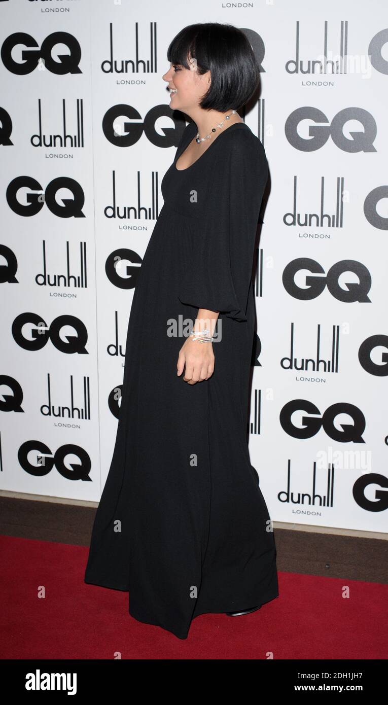 Lily Allen arriva al GQ Men of the Year Awards 2010, The Royal Opera House, Covent Garden, Londra. Foto Stock