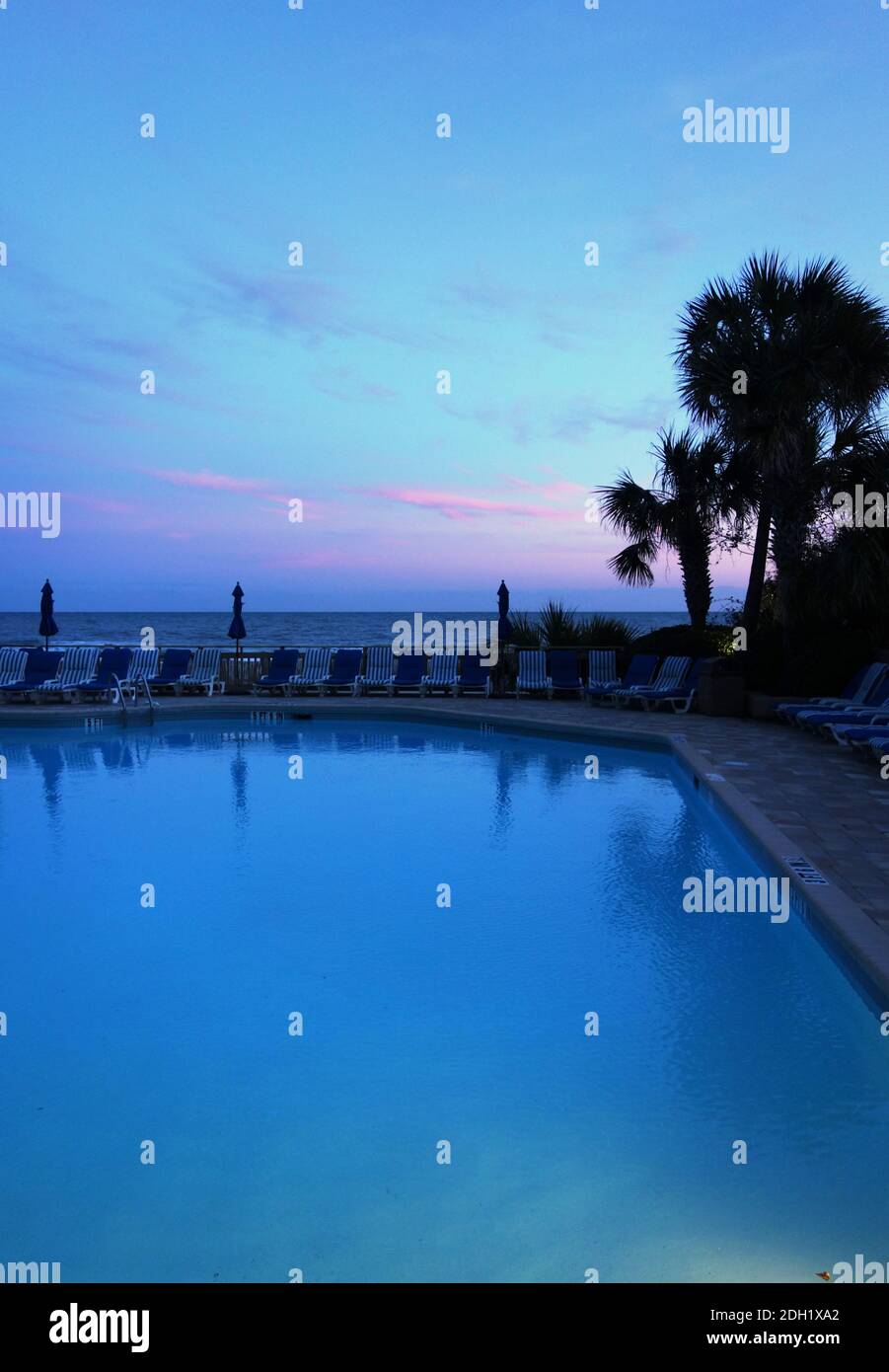 Myrtle Beach Resort fronte oceano Foto Stock