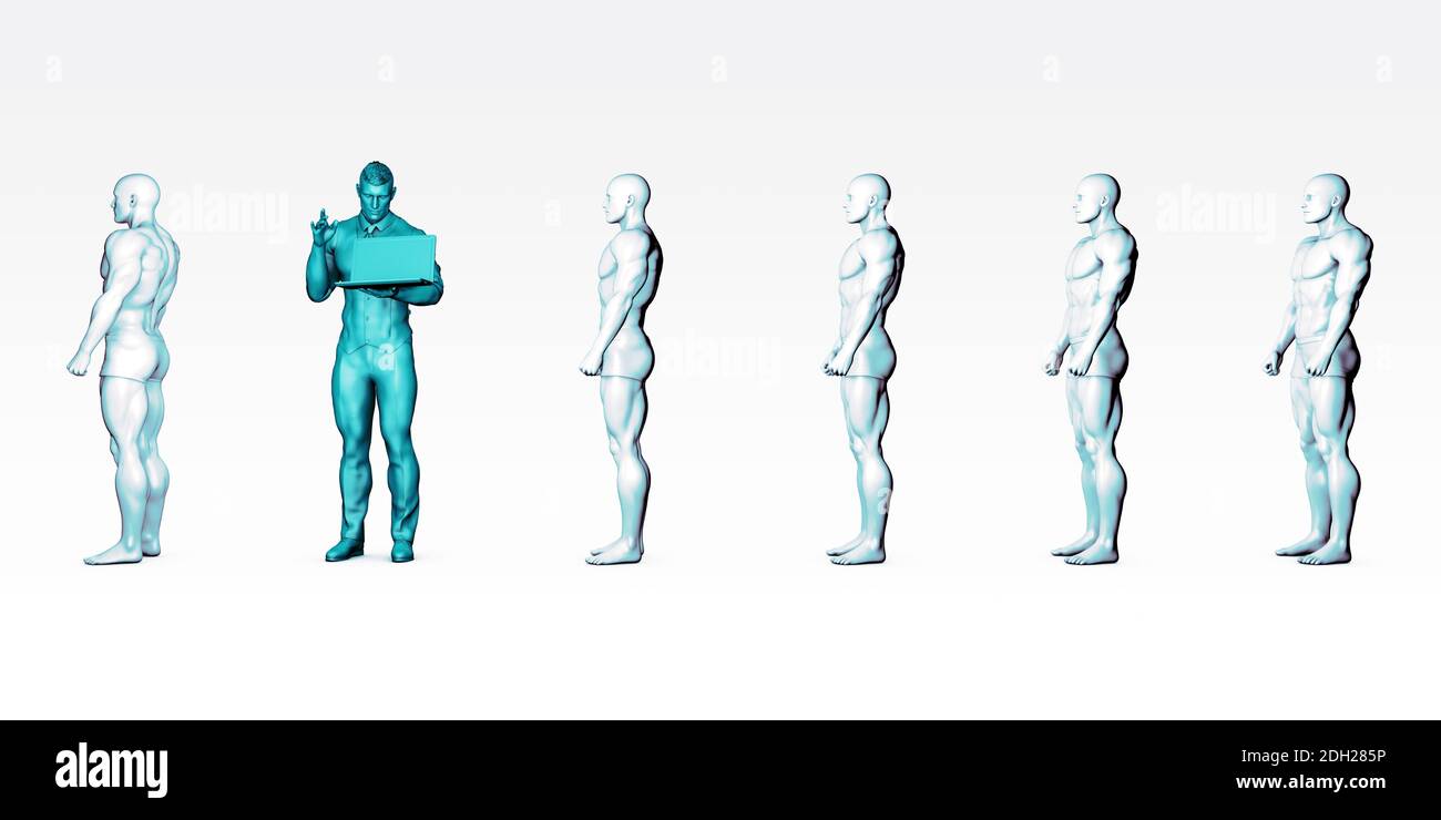 Leader di mercato Foto Stock