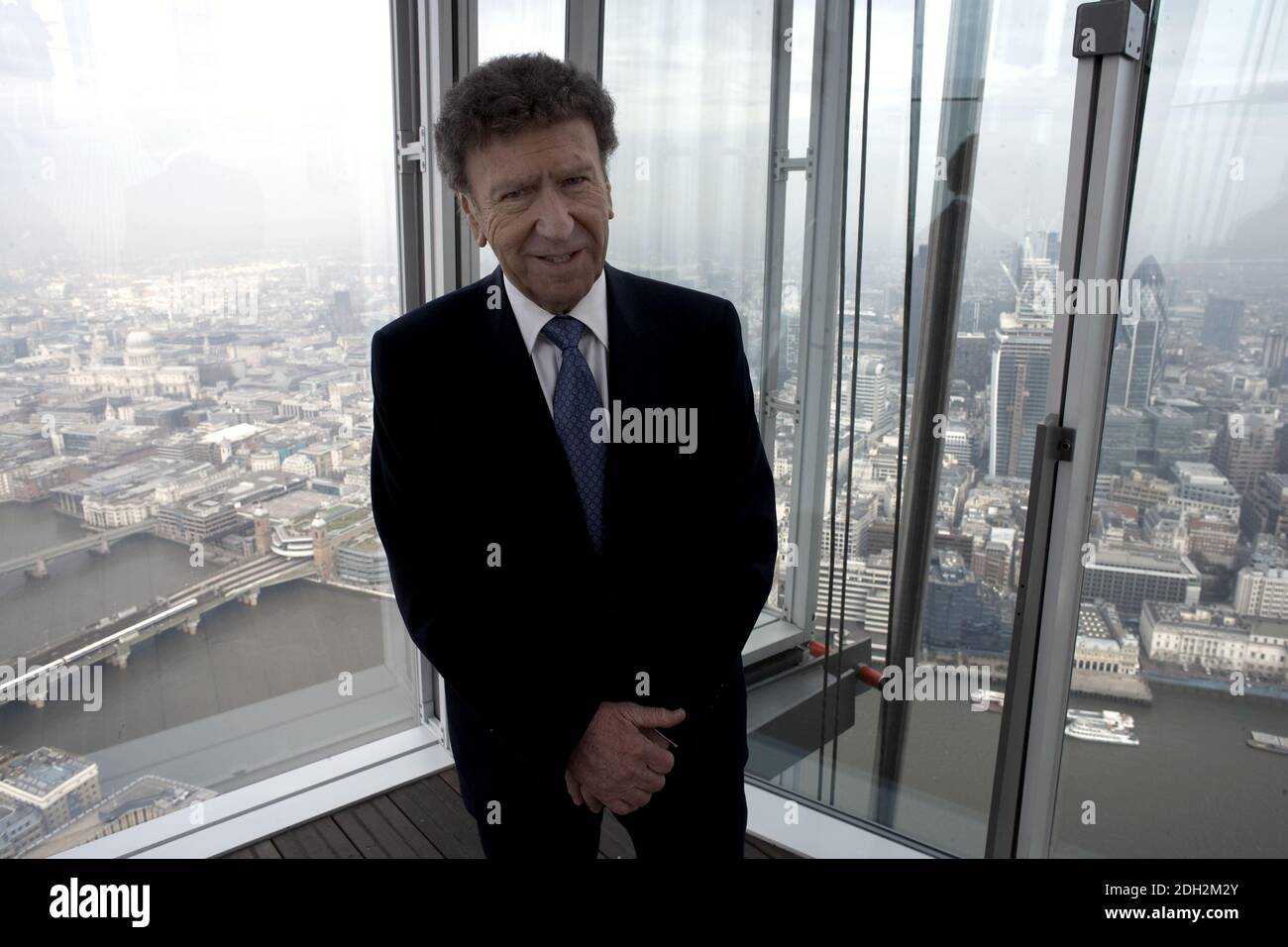 GREAT BRITAIN / London /Irvine Sellar, Chief Executive Officer di Sellar Property Group si pone presso la sede centrale della società a Londra, Regno Unito Foto Stock