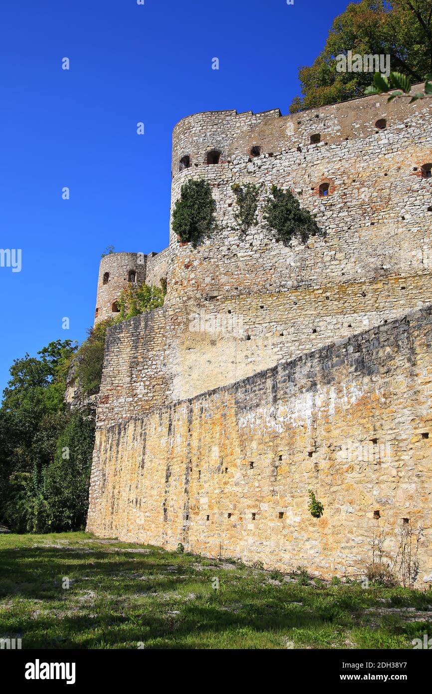 Pappenheim / Germania - 15 09 2020: Luoghi di interesse di Pappenheim in Baviera Foto Stock