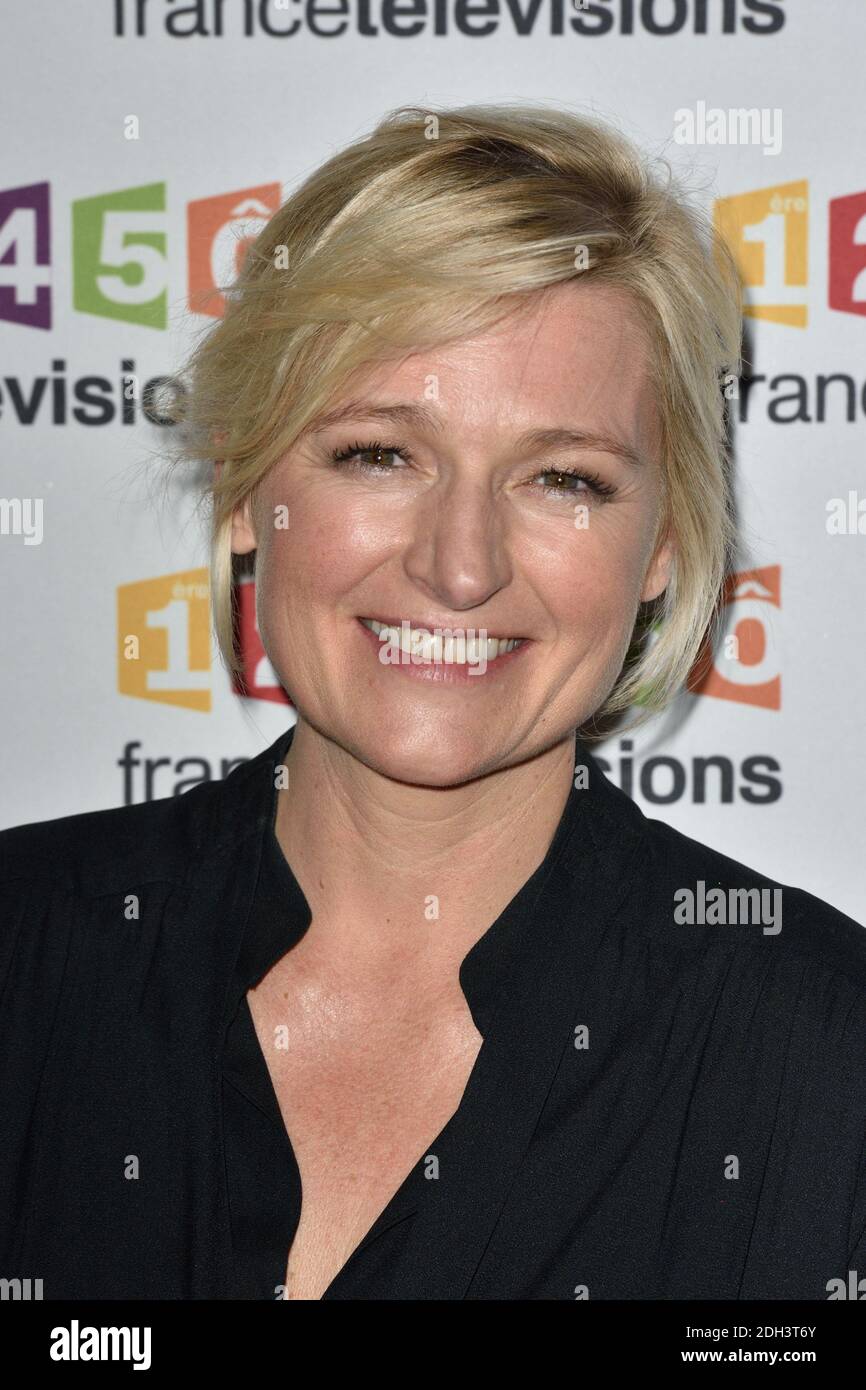 Anne-Elisabeth Lemoine partecipa alla conferenza stampa France Televisions 2017/2018 a Parigi, Francia, il 5 luglio 2017. Foto di Alban Wyters/ABACAPRESS.COM Foto Stock