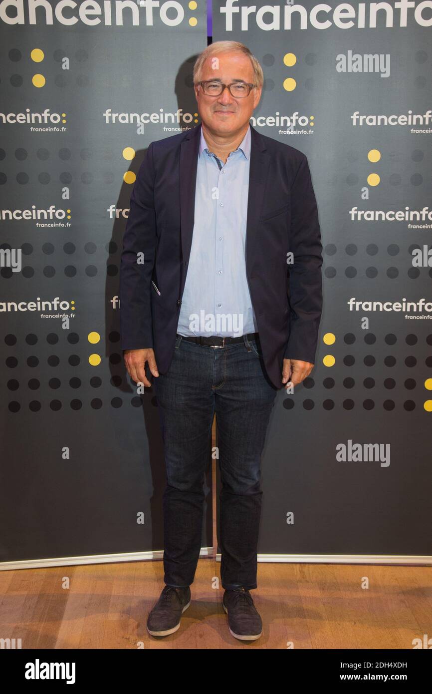 Vincent Giret per la Francia Info alla presentazione di radio France per il 2016/17 a Parigi, in Francia, il 30 agosto 2017. Foto di Nasser Berzane/ABACAPRESS.COM Foto Stock