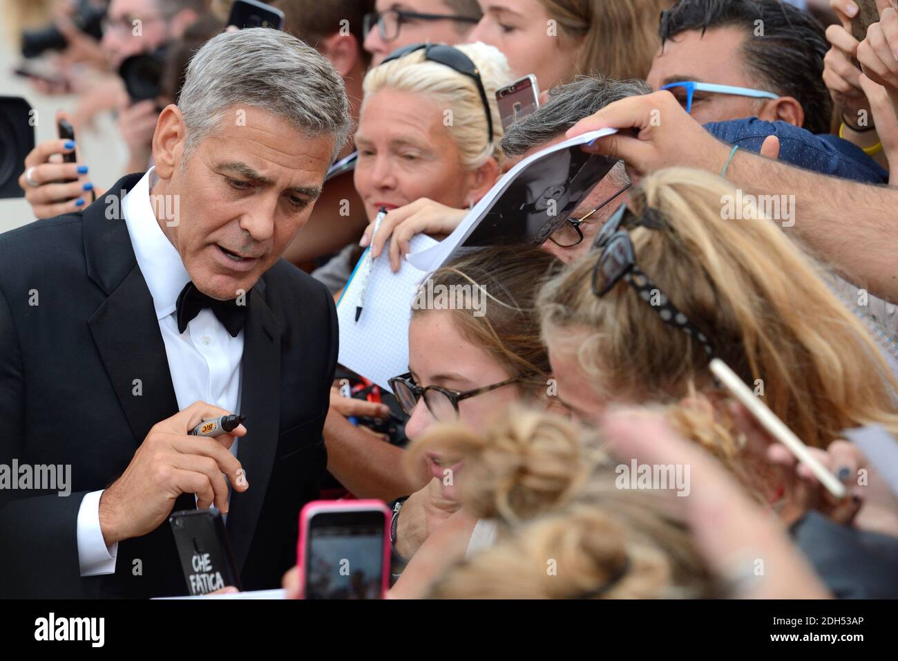 George Clooney partecipa alla Premiere Suburbicon durante il 74a Festival Internazionale del Cinema di Venezia (Mostra di Venezia) al Lido di Venezia il 02 settembre 2017. Foto di Aurore Marechal/ABACAPRESS.COM Foto Stock