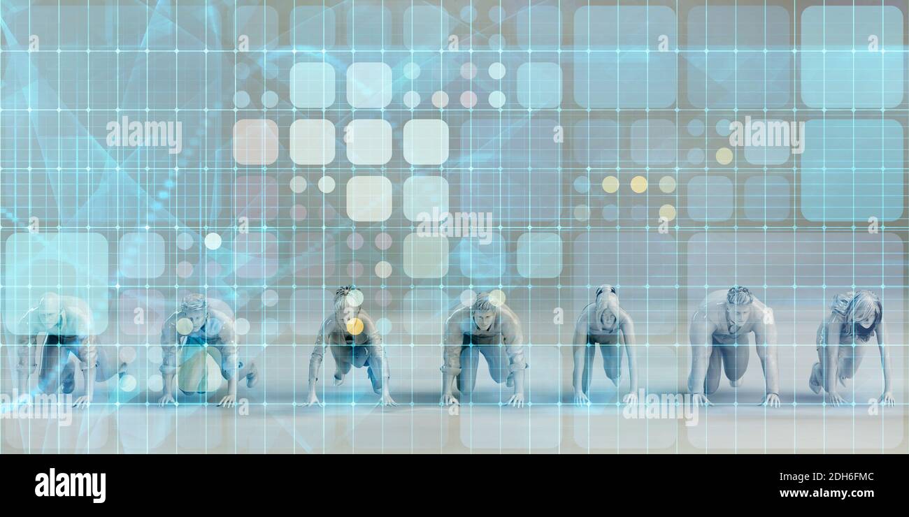 Leader di mercato Foto Stock