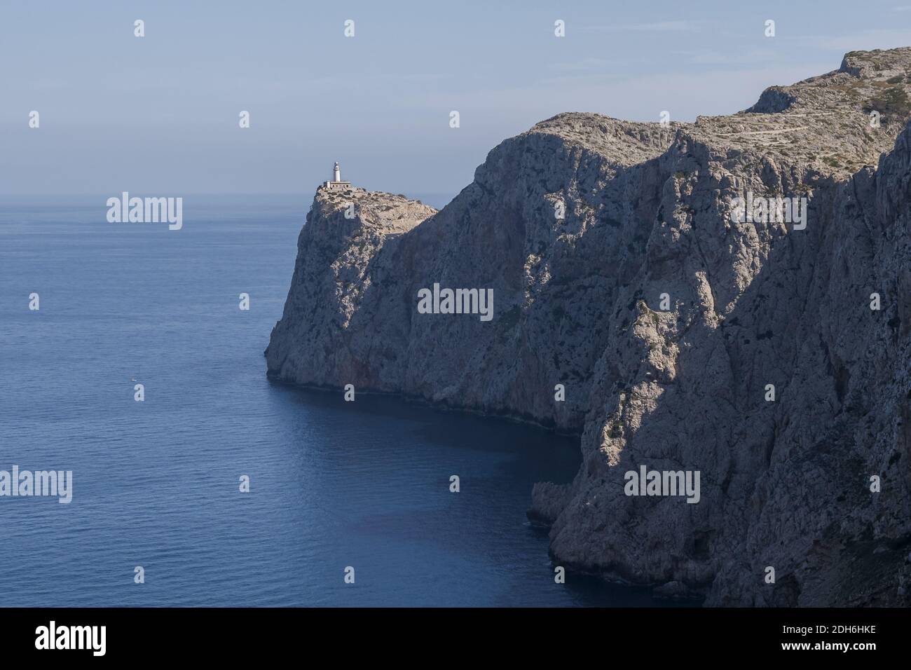 Faro di Formentor, Maiorca Foto Stock
