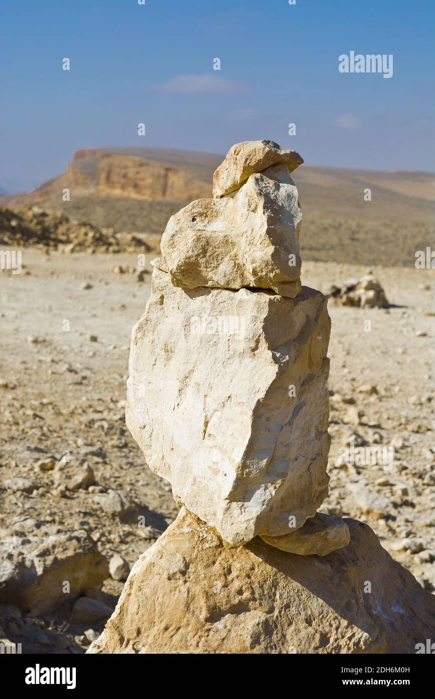 Fatta in Casa dolmen in Israele. Foto Stock