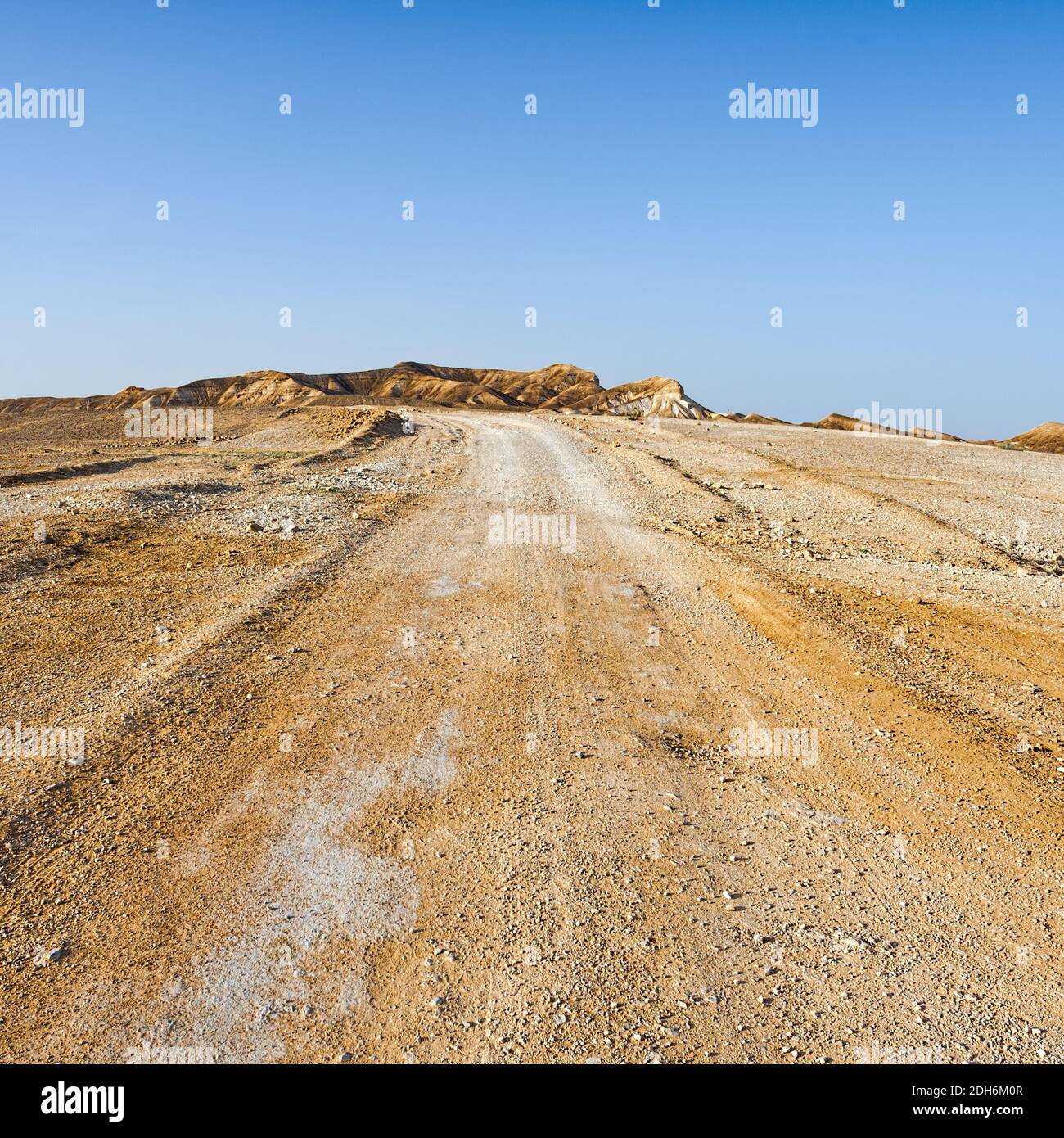 Il deserto del Negev in Israele Foto Stock