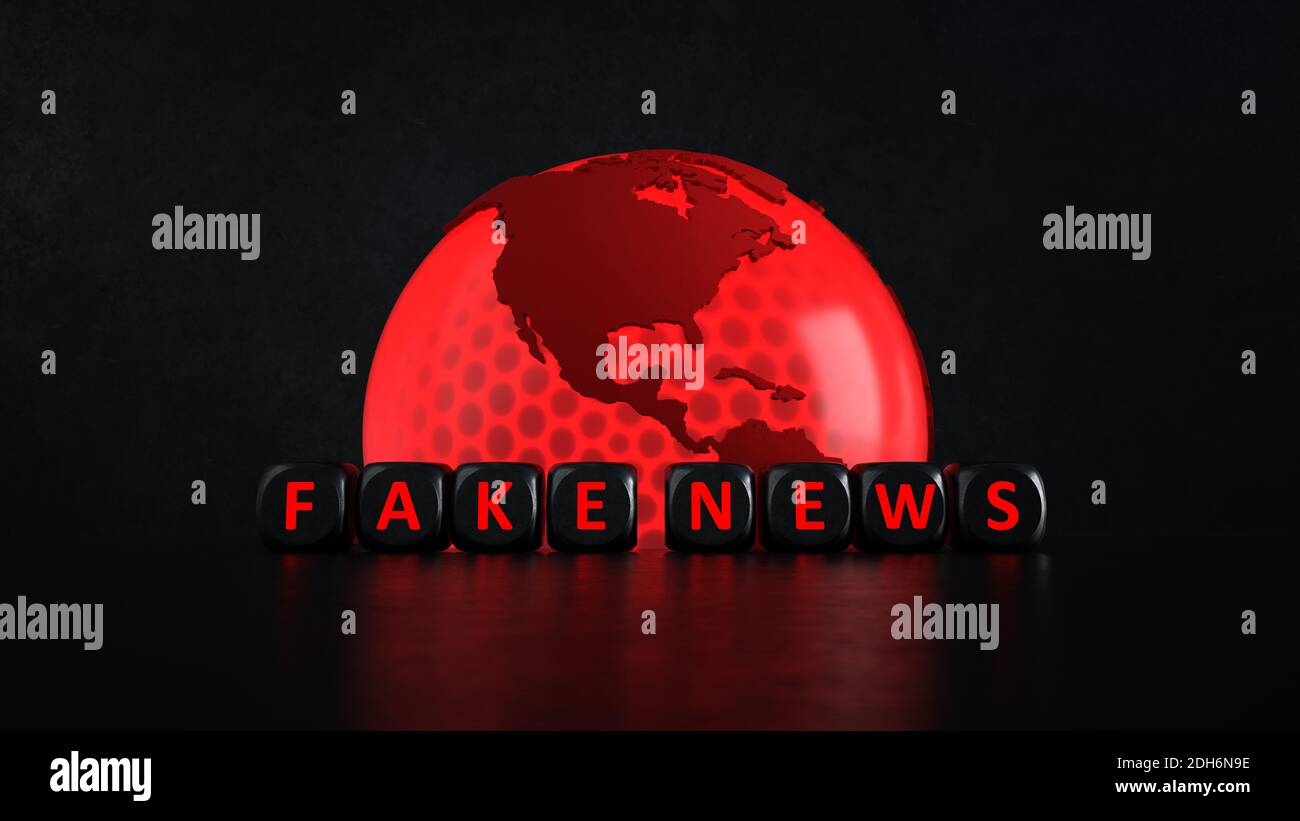 Notizie false USA Foto Stock