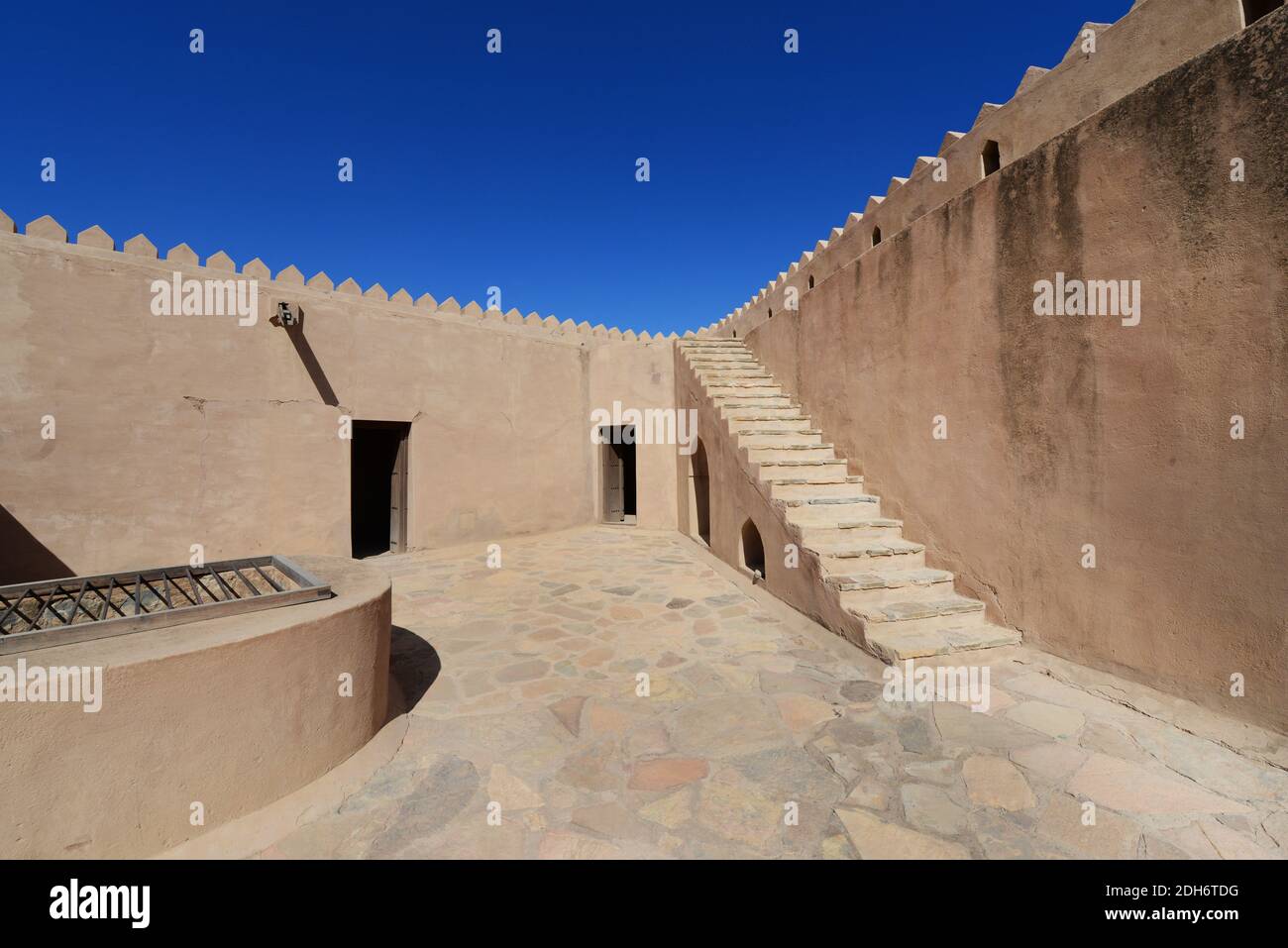 Forte al Rustaq in Oman. Foto Stock