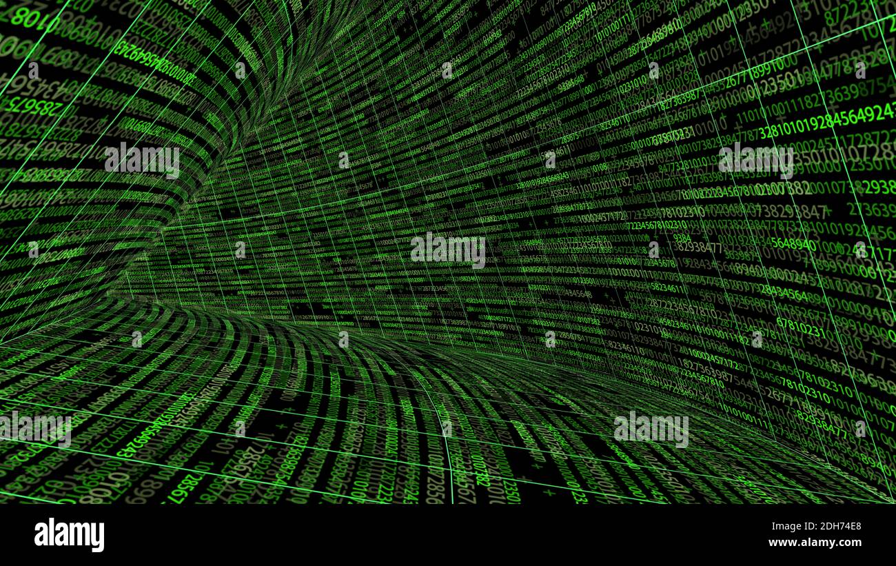 Data Highway Foto Stock