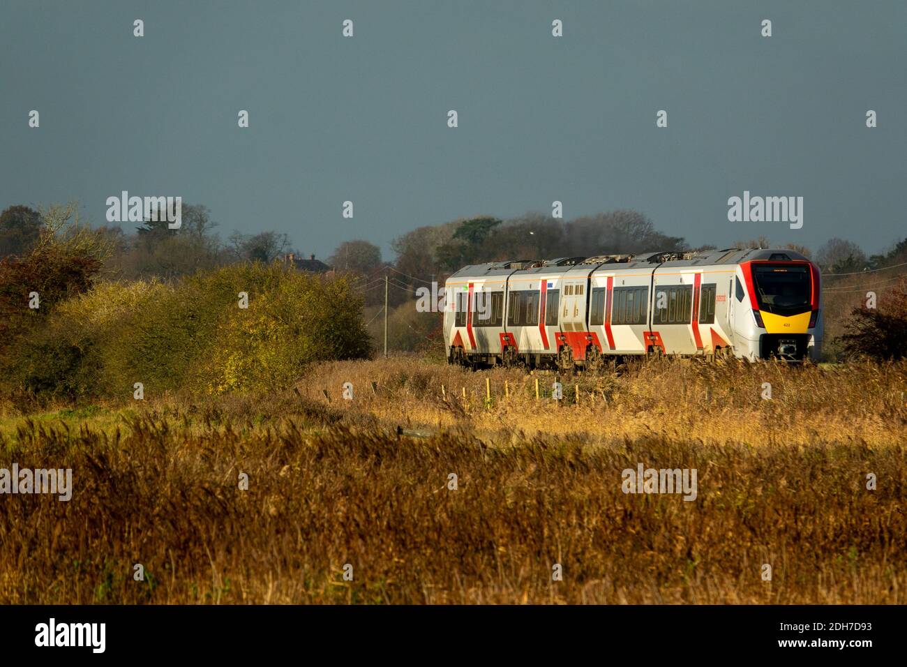 Treno Greater anglia Foto Stock