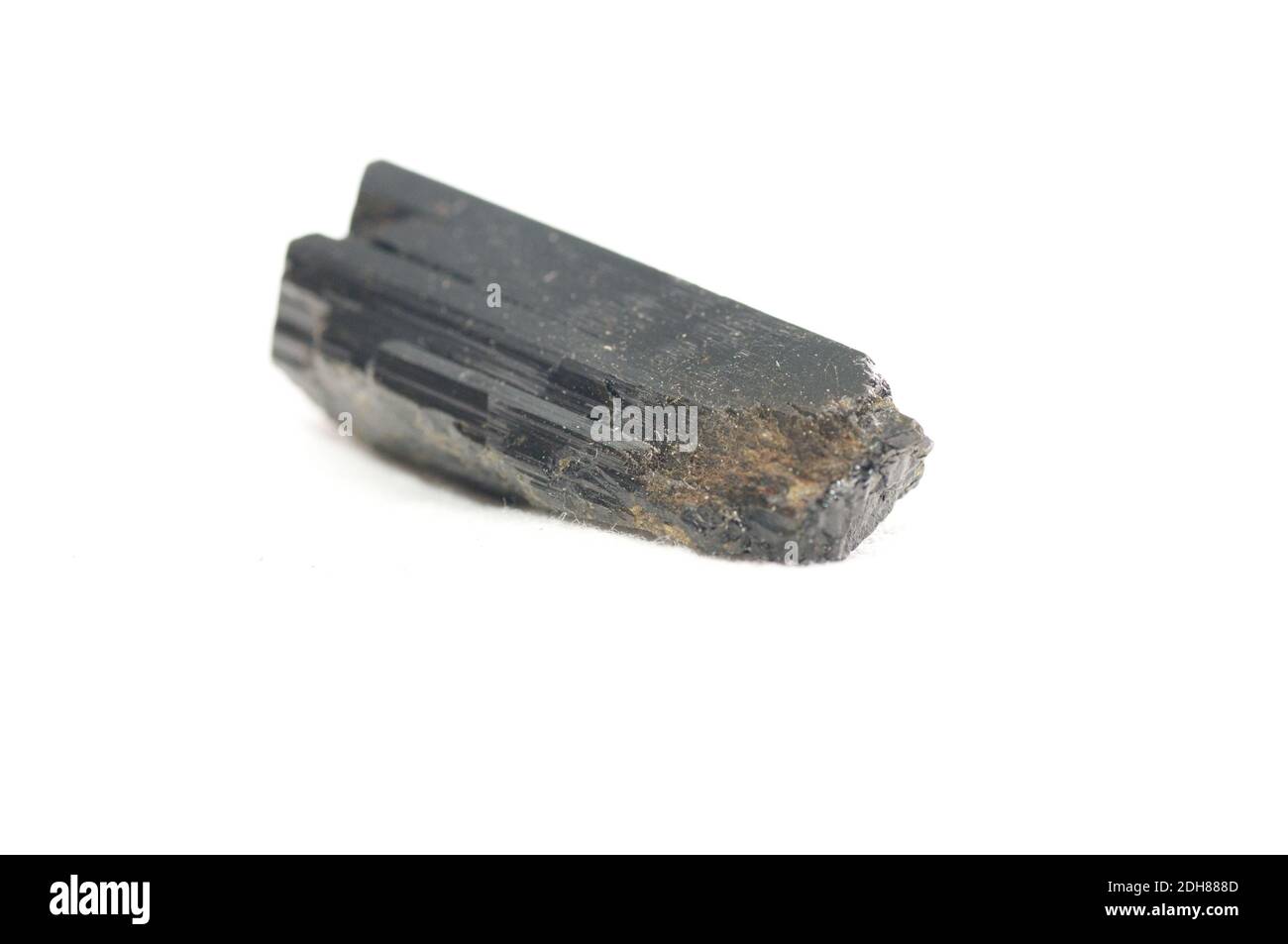 Epidoto campione minerale senza prehnite, un raro campione Foto Stock