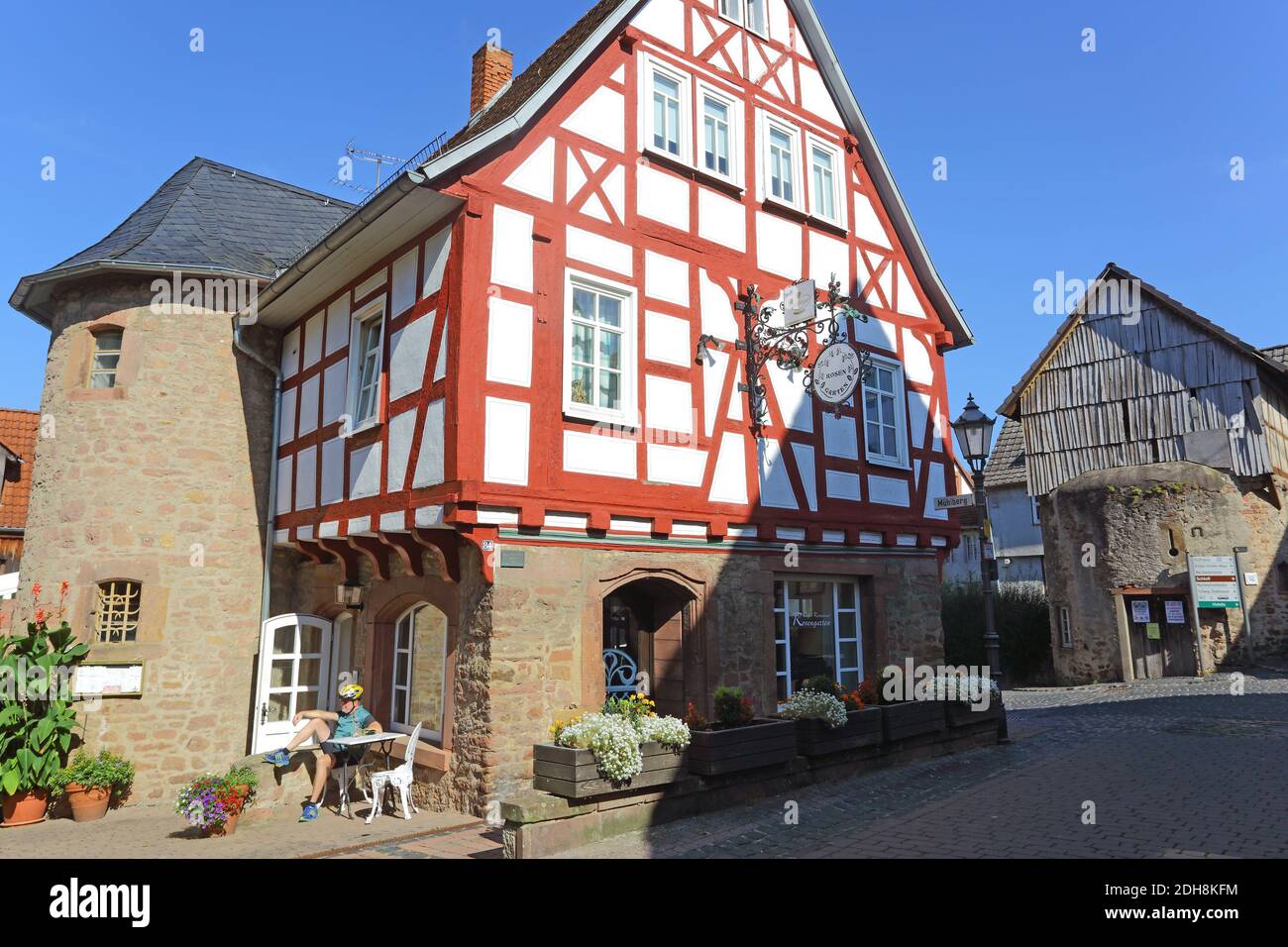 Fratelli Grimm House di Steinau, Germania Foto Stock