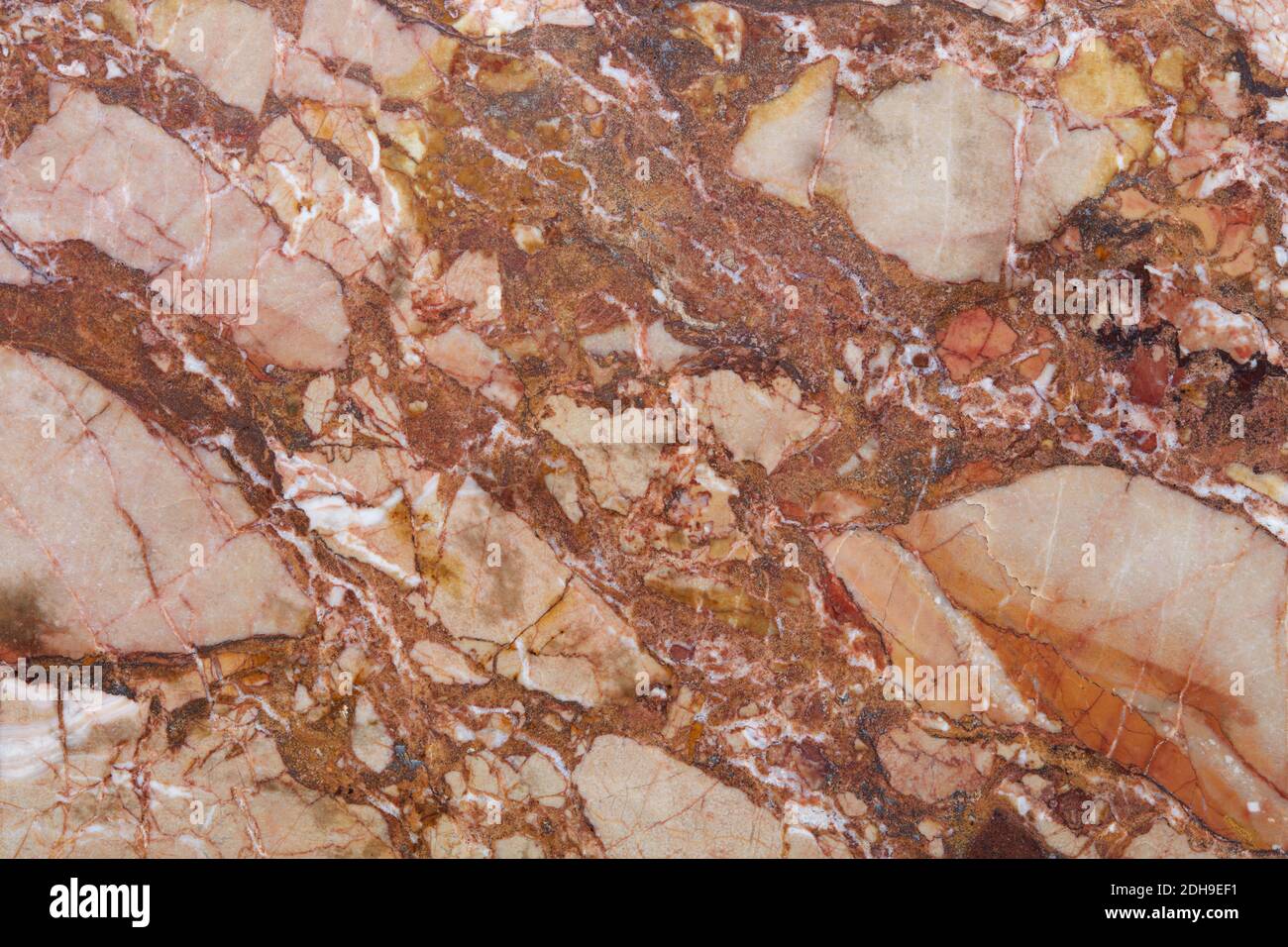 Marmo rosa, fondo naturale in pietra Foto Stock