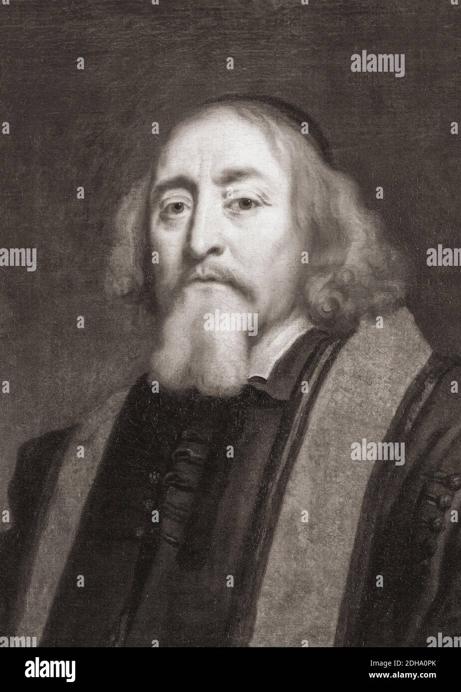 John Amos Comenius, 1592 -1670. Filosofo, pedagogo e teologo ceco. Soprannominato il padre dell'istruzione moderna. Dopo un lavoro di forni Jurgen. Foto Stock