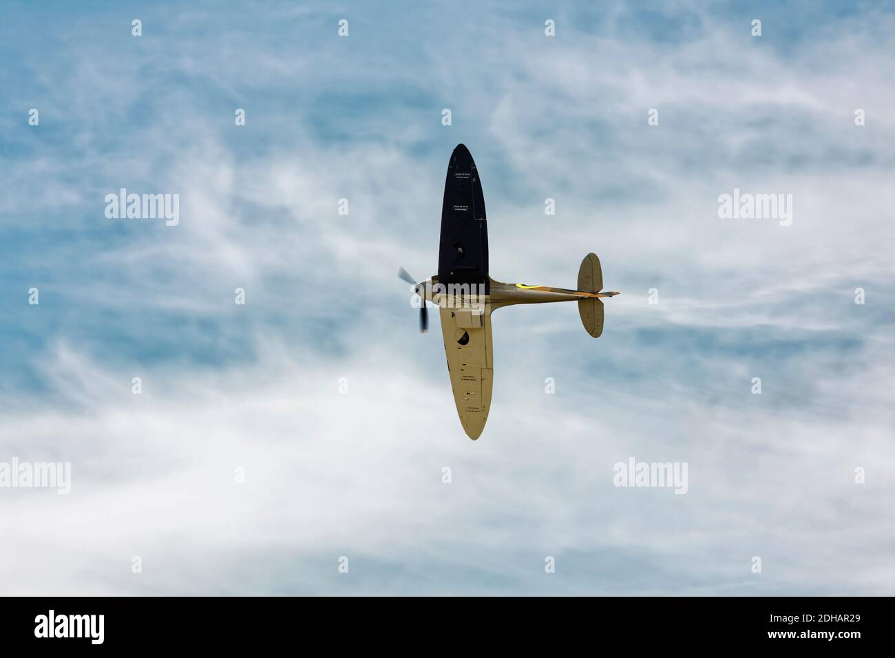 Supermarine Spitfire banca via Foto Stock