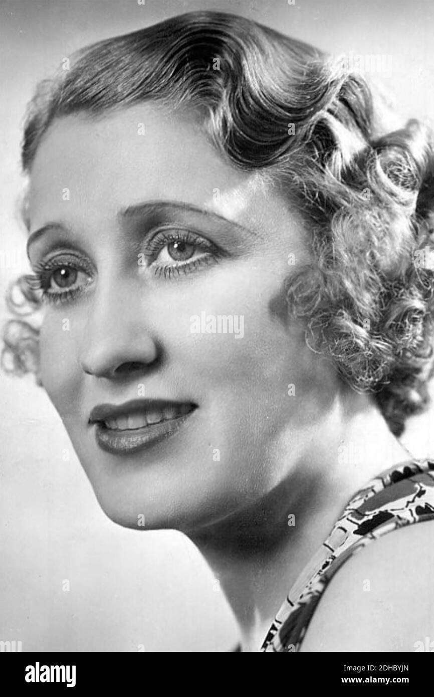 RUTH ETTING (1896-1978) cantante e attrice americana circa 1935. Foto Stock