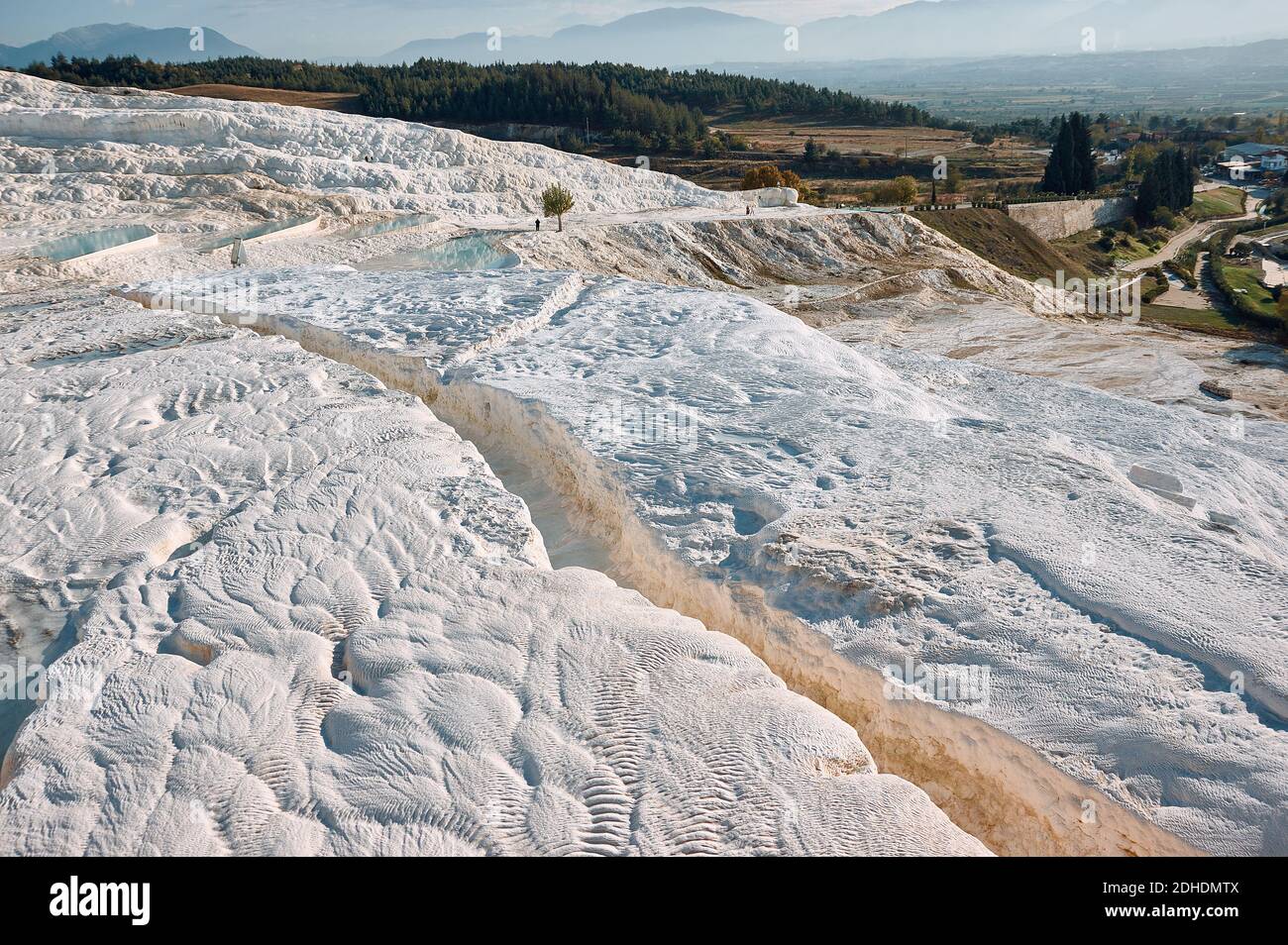 Pamukkale, Turchia Foto Stock