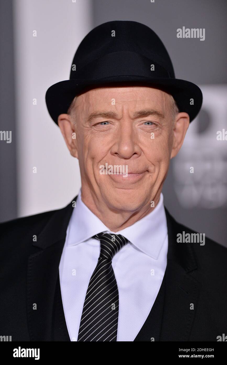JK Simmons partecipa alla prima di Warner Bros. Pictures "Justice League" al Dolby Theatre il 13 novembre 2017 a Los Angeles, California, USA. Foto di Lionel Hahn/ABACAPRESS.COM Foto Stock