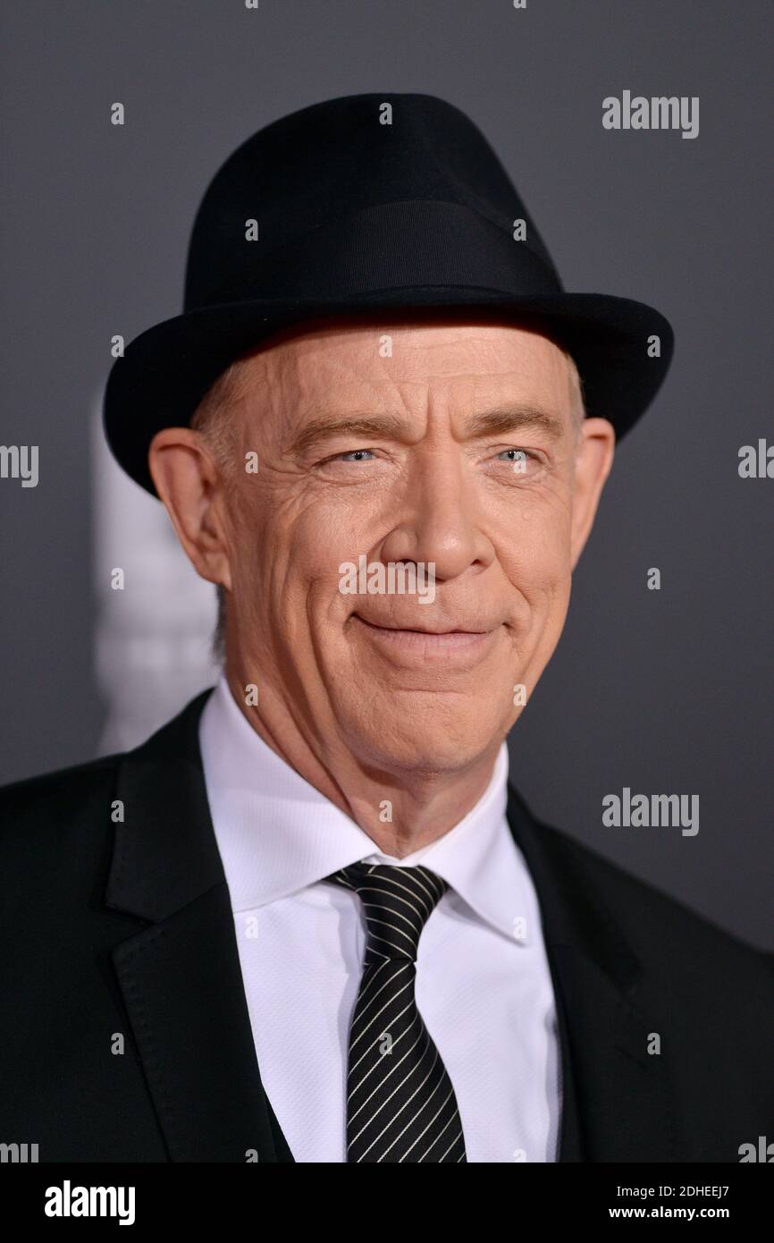 JK Simmons partecipa alla prima di Warner Bros. Pictures "Justice League" al Dolby Theatre il 13 novembre 2017 a Los Angeles, California, USA. Foto di Lionel Hahn/ABACAPRESS.COM Foto Stock