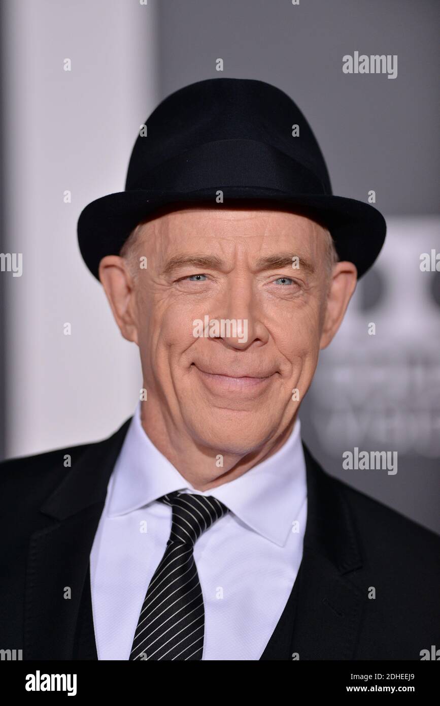 JK Simmons partecipa alla prima di Warner Bros. Pictures "Justice League" al Dolby Theatre il 13 novembre 2017 a Los Angeles, California, USA. Foto di Lionel Hahn/ABACAPRESS.COM Foto Stock