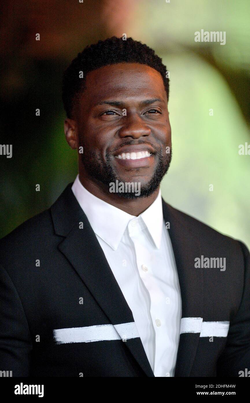 Kevin Hart partecipa alla prima di "Jumanji: Welcome to the Jungle" della Columbia Pictures il 11 dicembre 2017 a Los Angeles, California, USA. Foto di Lionel Hahn/ABACAPRESS.COM Foto Stock
