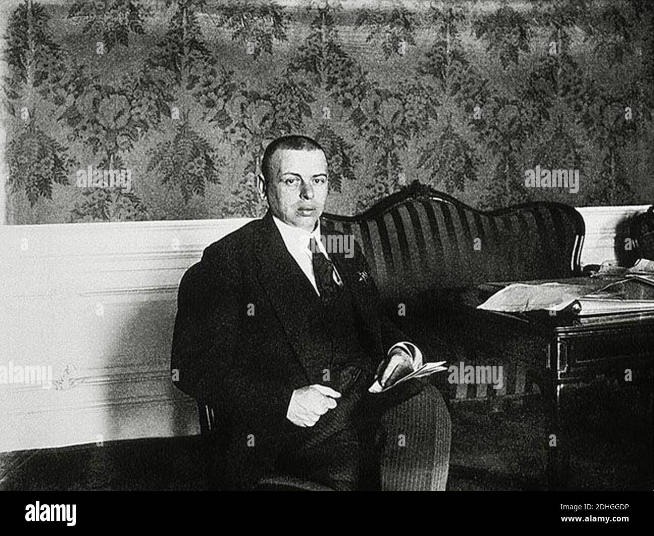 Kun Béla (Jelfy Gyula 1919). Foto Stock