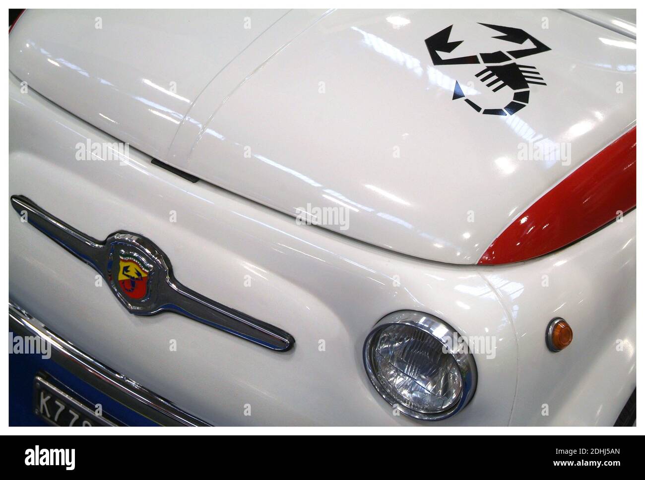 Torino Piemonte, Italia -7/02/2014- AutoMotoRetro è il periodico annuale fiera per appassionati e collezionisti di vintage automobili e motociclette e retro Foto Stock