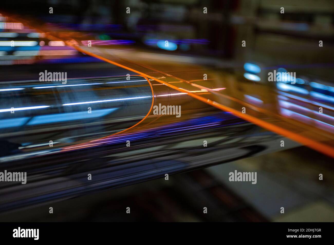 Nuovo stabilimento di assemblaggio di Samsonite a Szekszárd, vicino alla capitale ungherese, Budapest. Foto Stock