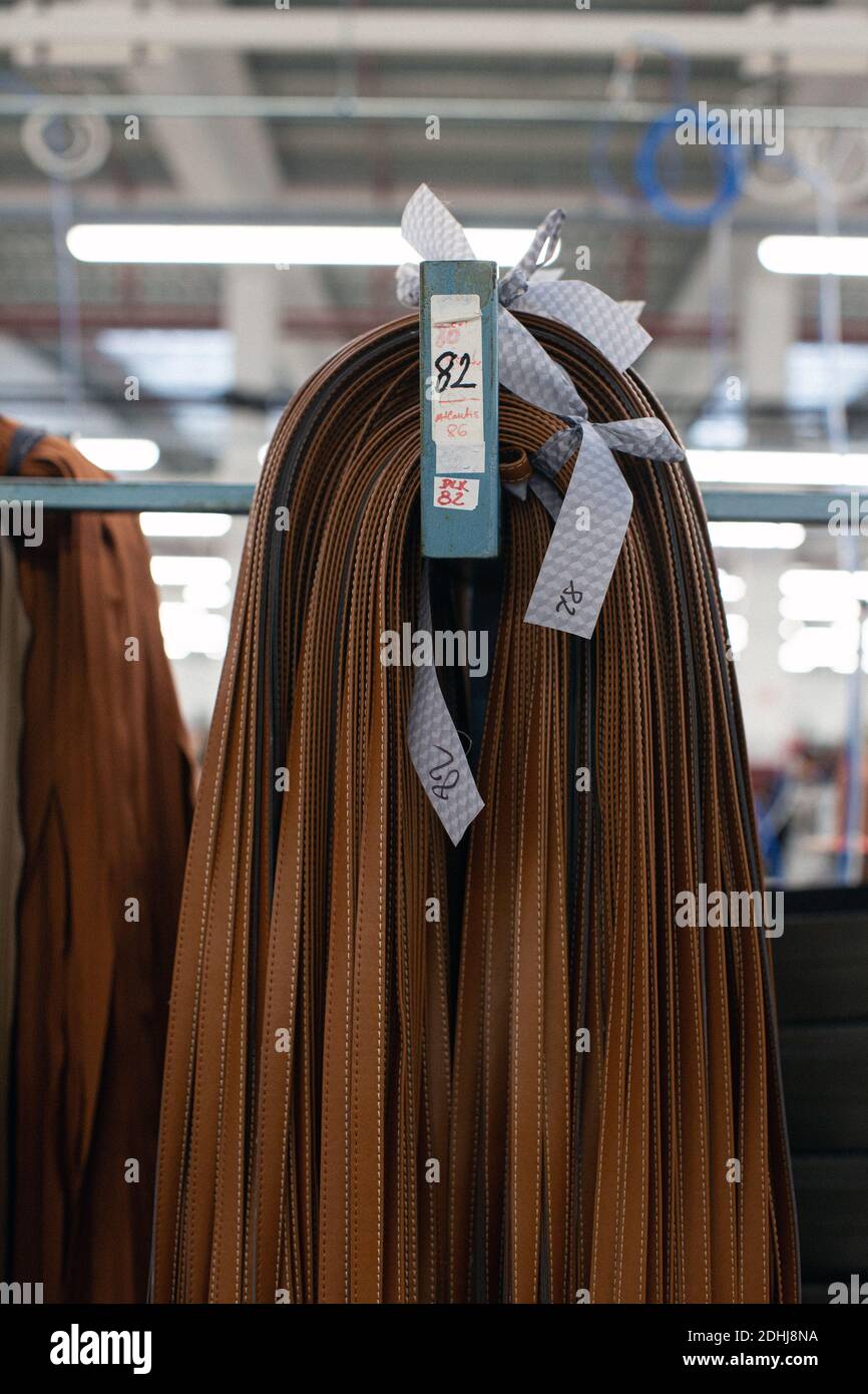 Nuovo stabilimento di assemblaggio di Samsonite a Szekszárd, vicino alla capitale ungherese, Budapest. Foto Stock