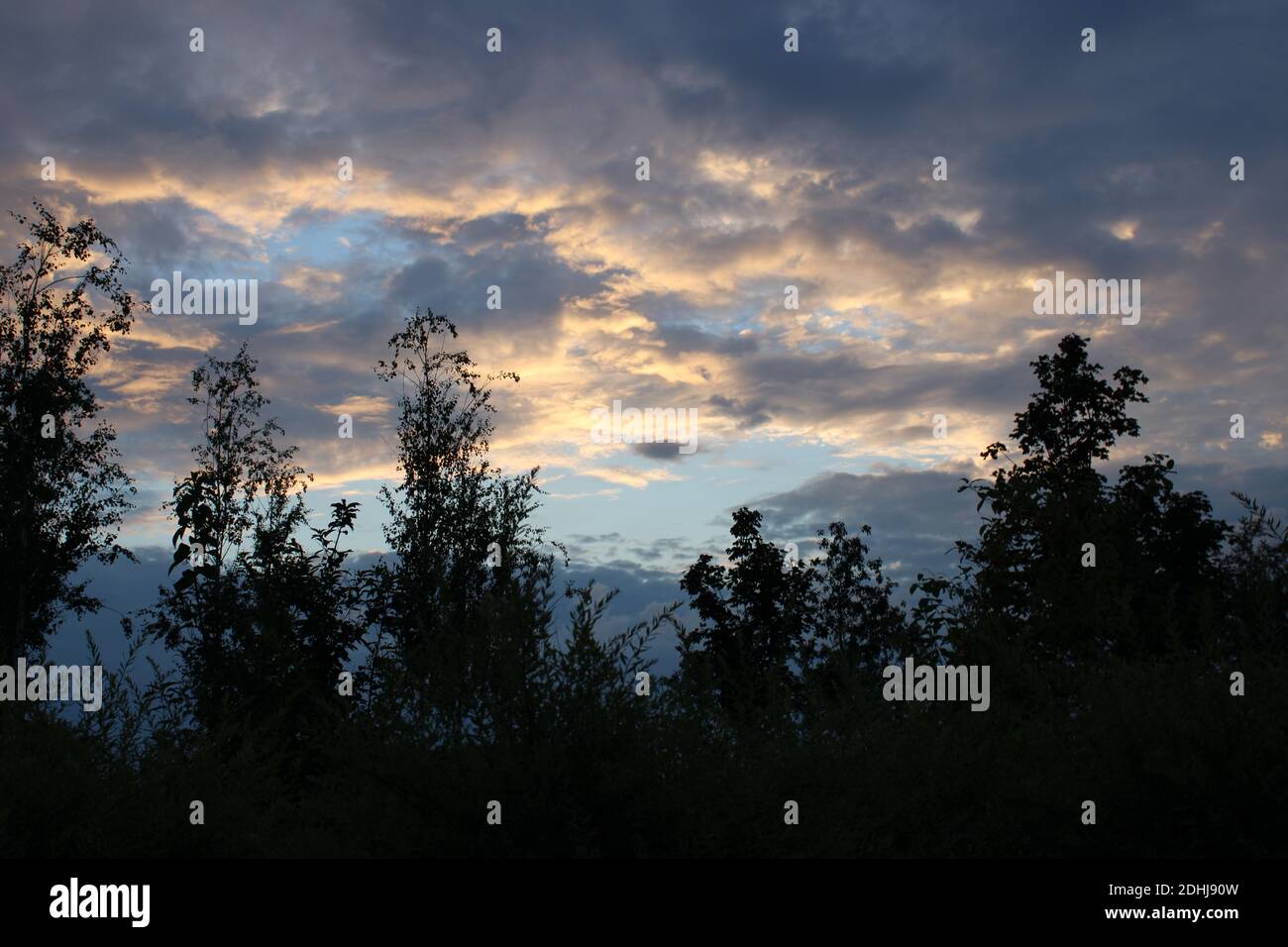 Cielo di sera Foto Stock