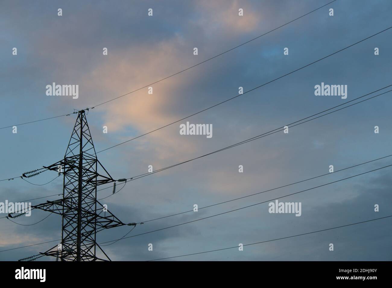 Cielo di sera Foto Stock