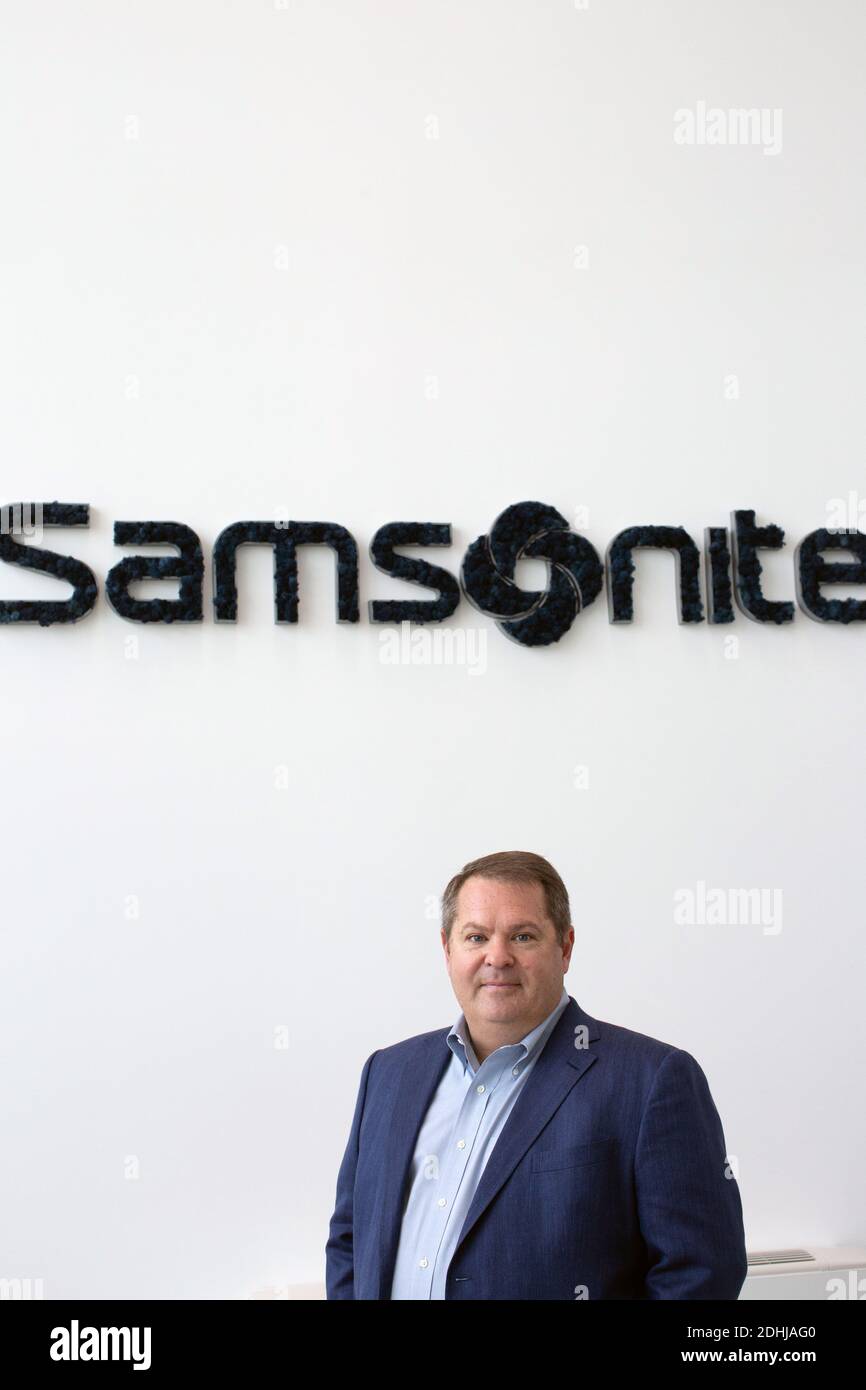 Kyle Francis Gendreau, amministratore delegato di Samsonite International SA Foto Stock