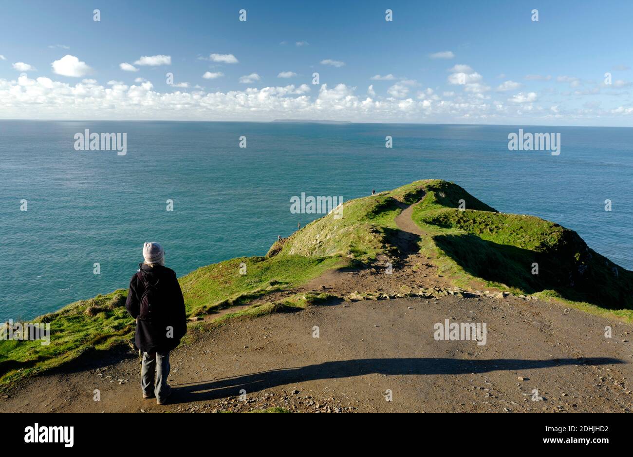 Baggy Point, vicino a Croyde, North Devon UK Foto Stock