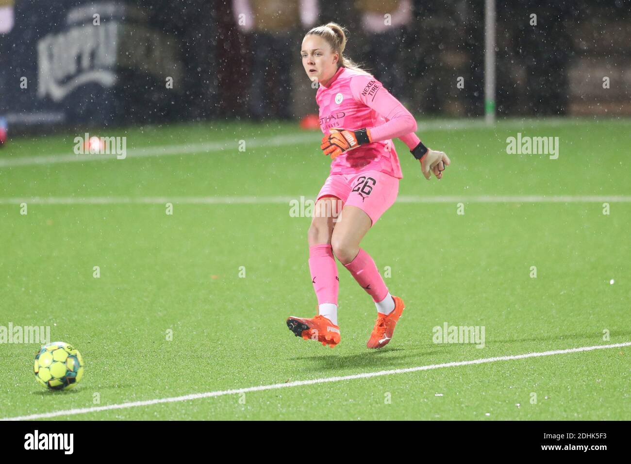 Ellie Roebuck (26) durante la partita nella UEFA Women's Champions League del 32 tra Goteborg e Manchester City A Valhalla IP a Goteborg mia Eriksson/SPP Foto Stock