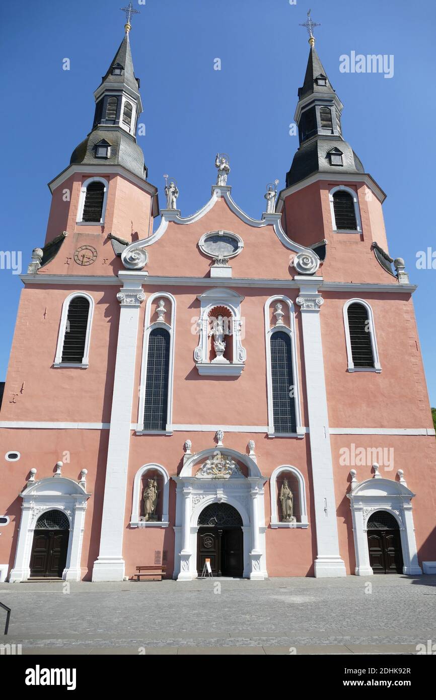Basilica di Prüm / Eifel Foto Stock