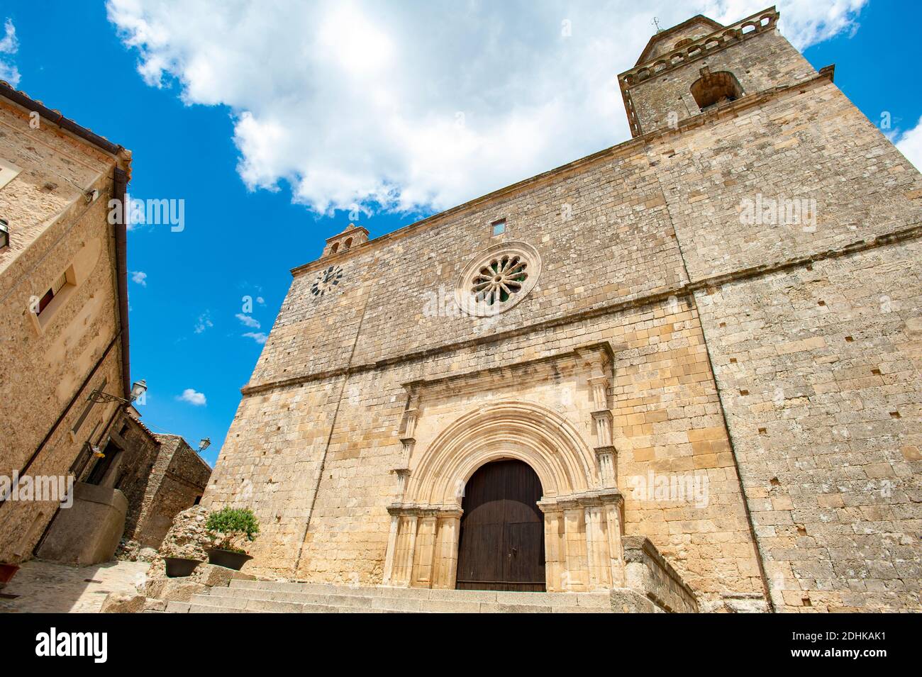 Italia Calabria Cropani - la cattedrale Foto Stock