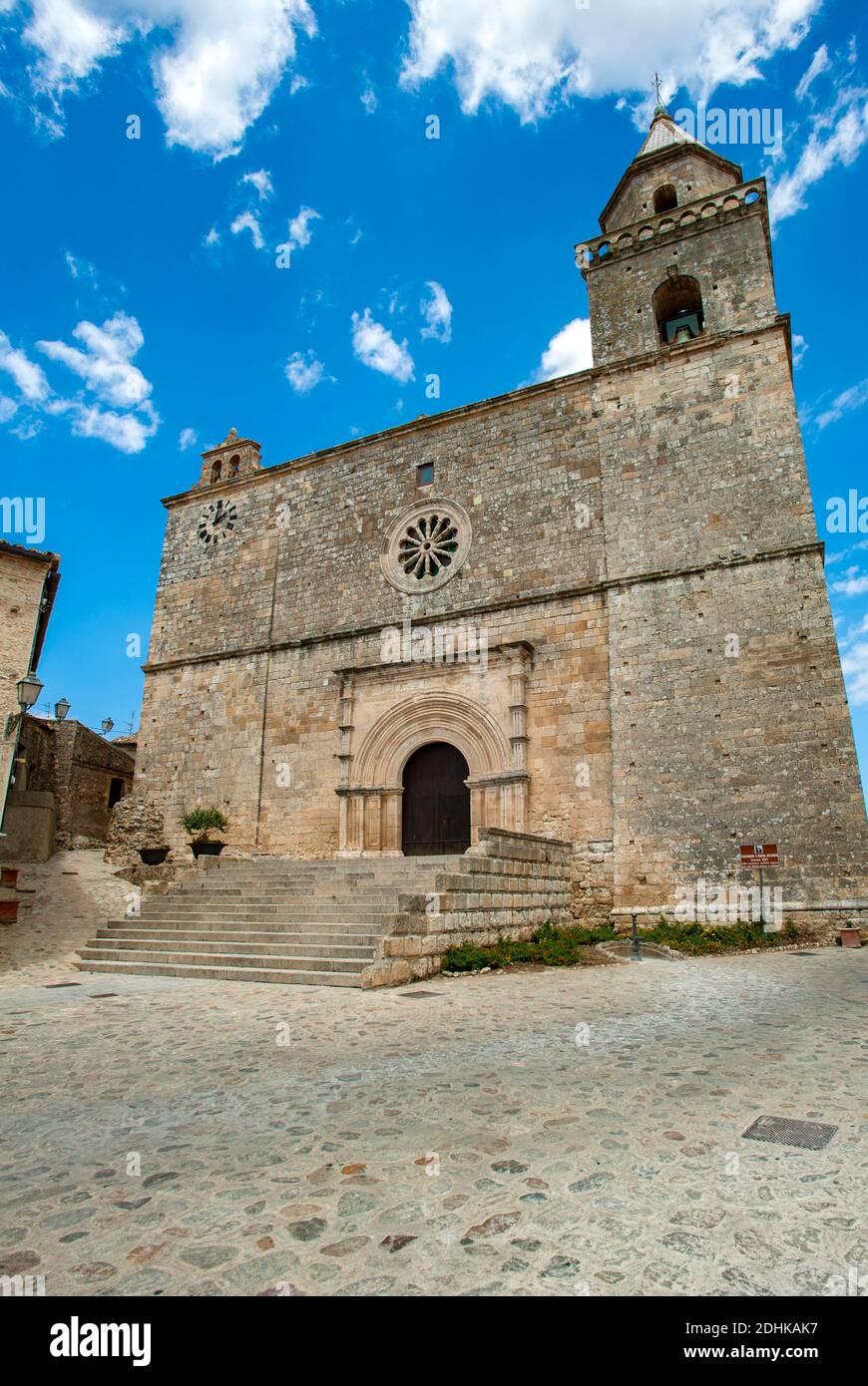 Italia Calabria Cropani - la cattedrale Foto Stock