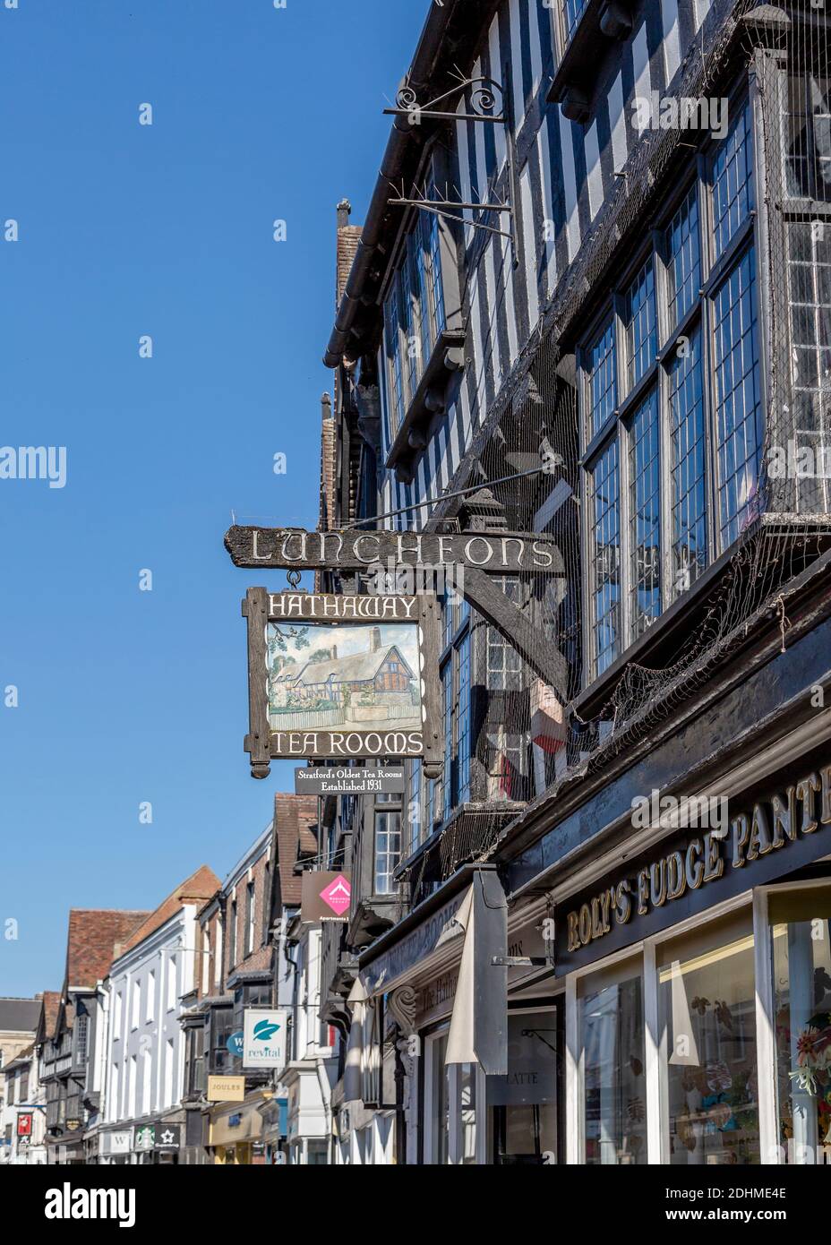 Il ristorante e pub Golden Bee a Stratford Upon Avon Foto Stock