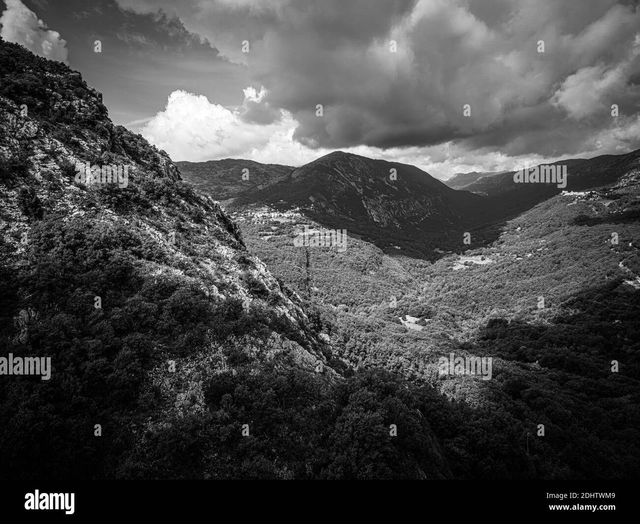 Bellissimo Parco Nazionale di Prealpes D Azur in Francia Foto Stock