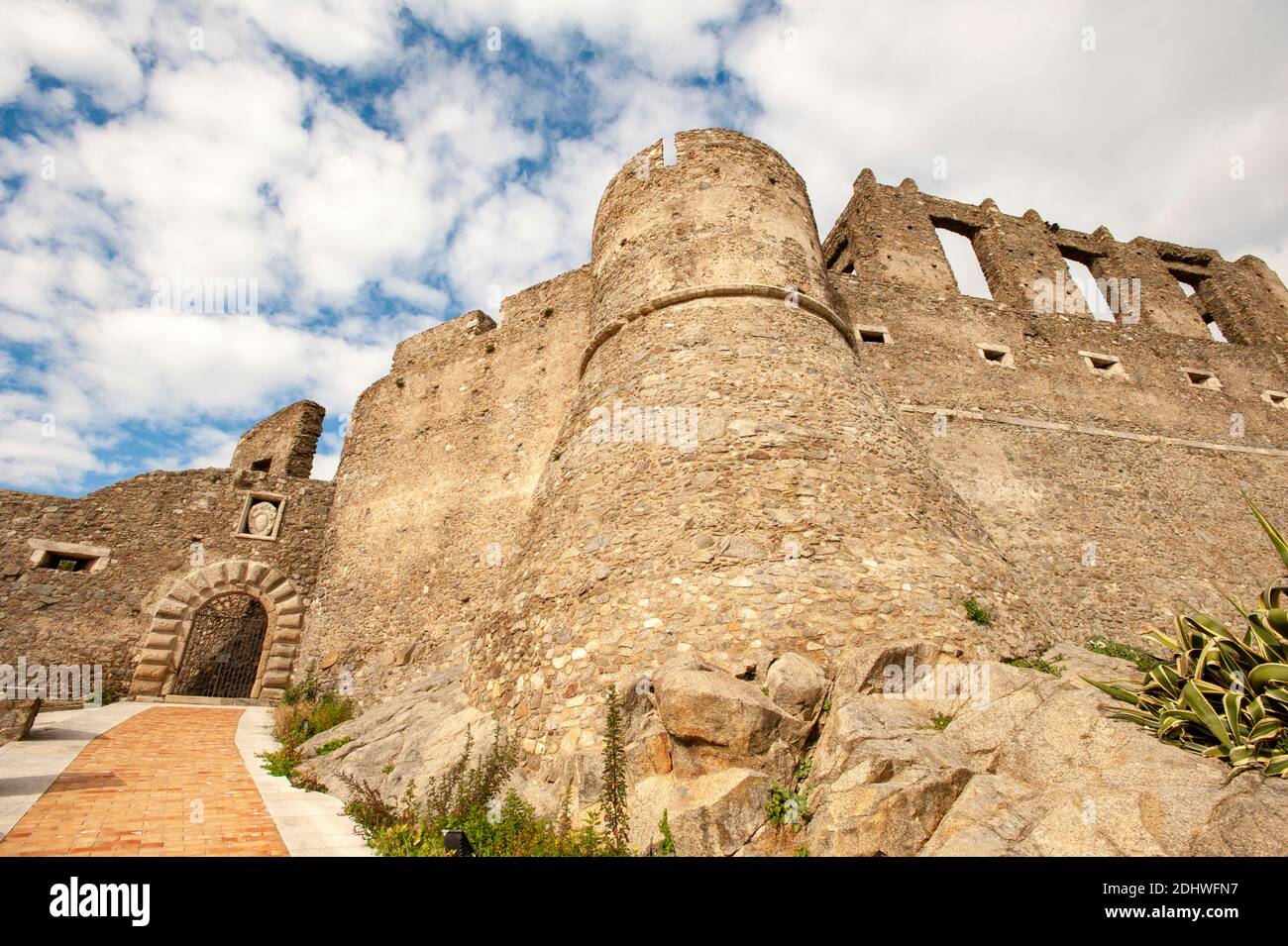Italia Calabria - Squillace - il castello Foto Stock