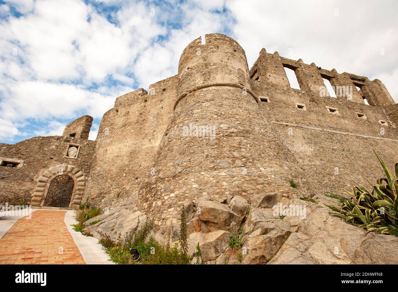 Italia Calabria - Squillace - il castello Foto Stock